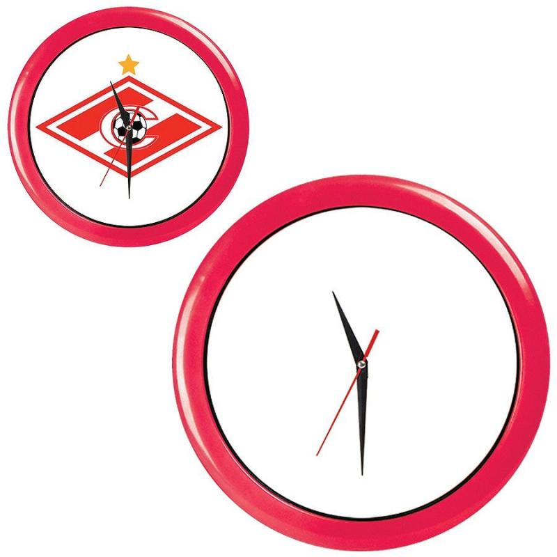 Часы настенные "ПРОМО" разборные , желтый,  D28,5 см, пластик