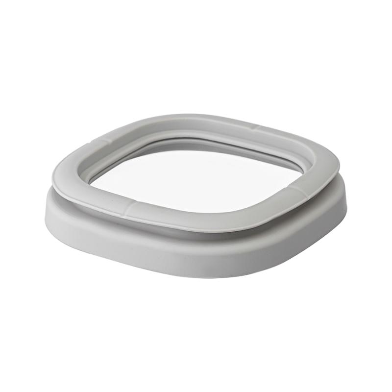 Банка для хранения квадратная vacuum glass, 2 л