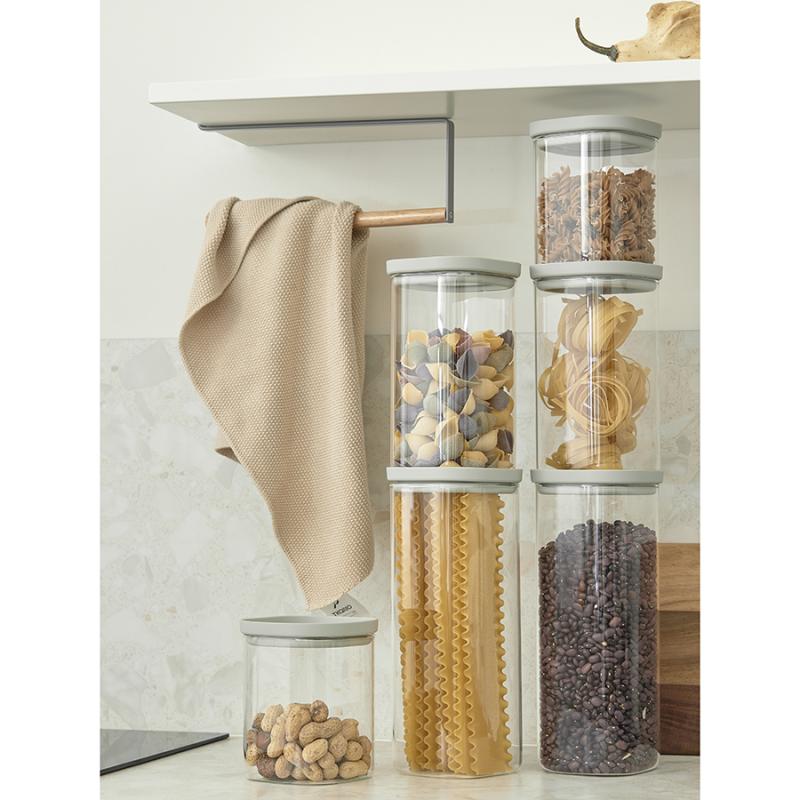 Банка для хранения квадратная vacuum glass, 2 л