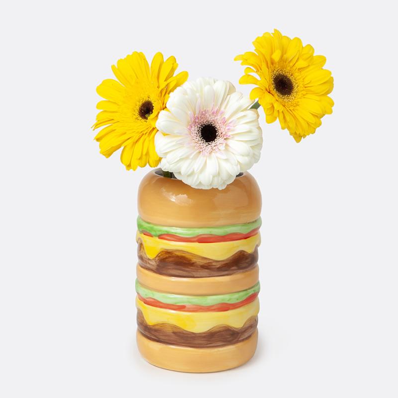 Ваза для цветов fast food, burger, 18 см