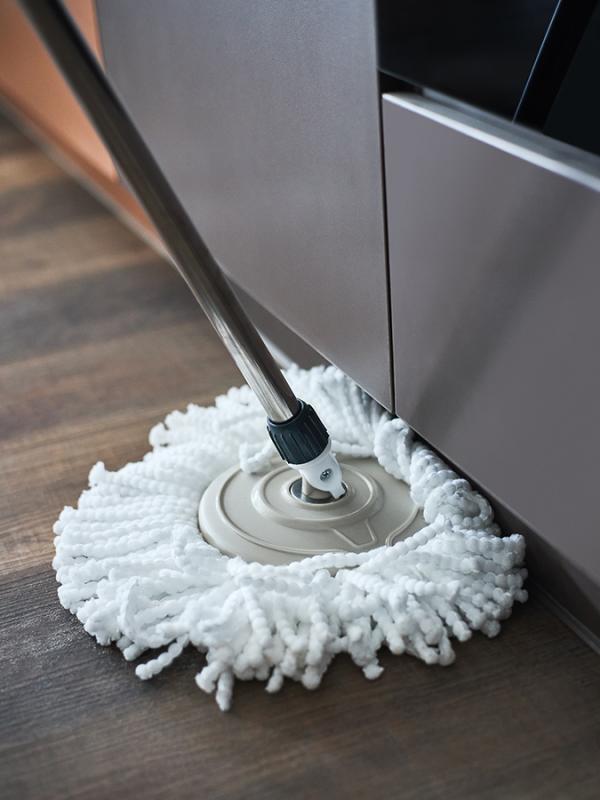 Швабра с ведром и центрифугой cleanup, 7 л.