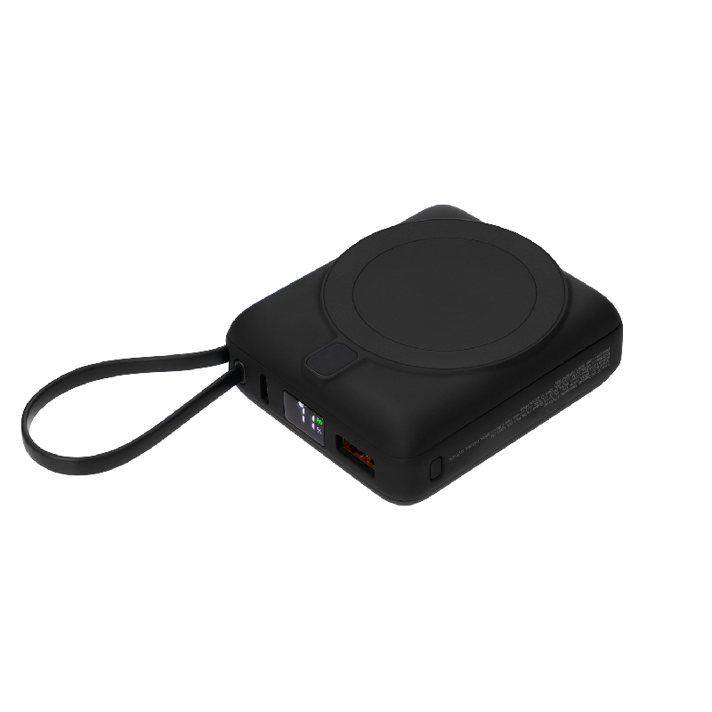 Внешний аккумулятор с подсветкой Риттер PD (Ritter PD) 10000mAh с функцией беспроводной зарядки 15W