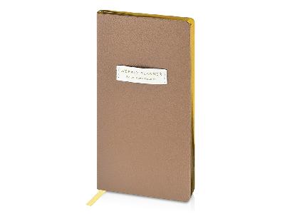 Еженедельник недатированный А6 Total beige