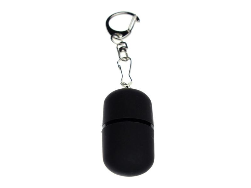 USB 2.0- флешка Goutte Soft-touch на 4 Гб каплевидной формы