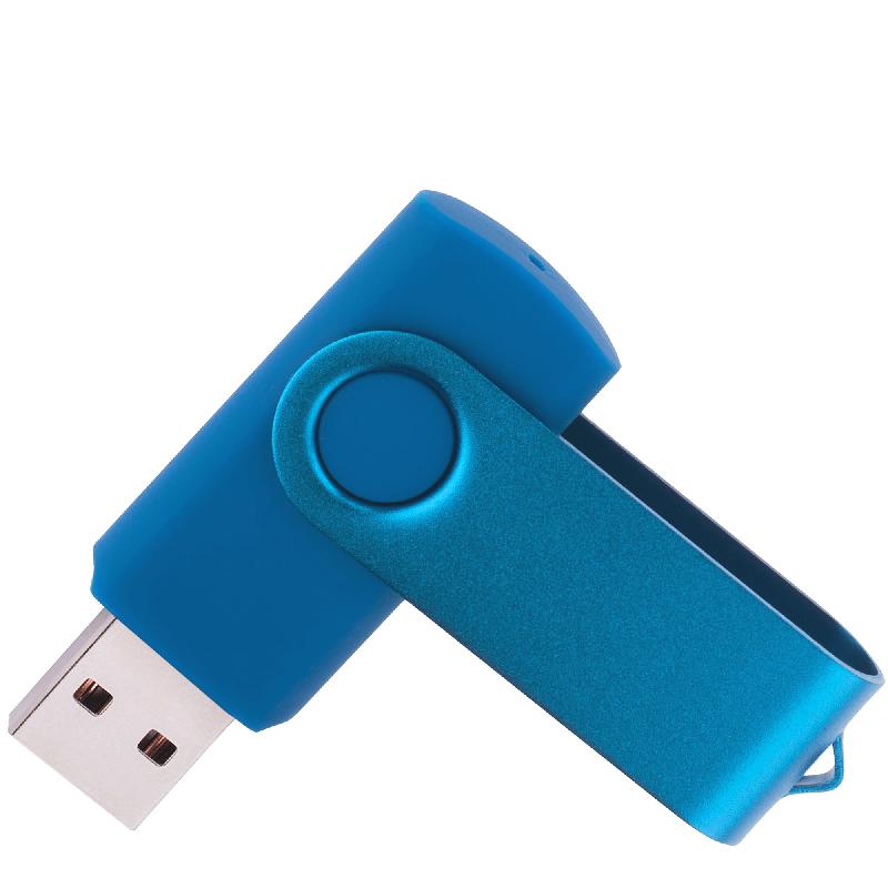 Флеш накопитель USB 2.0 Twister 8GB, пластик Софт Тачметалл