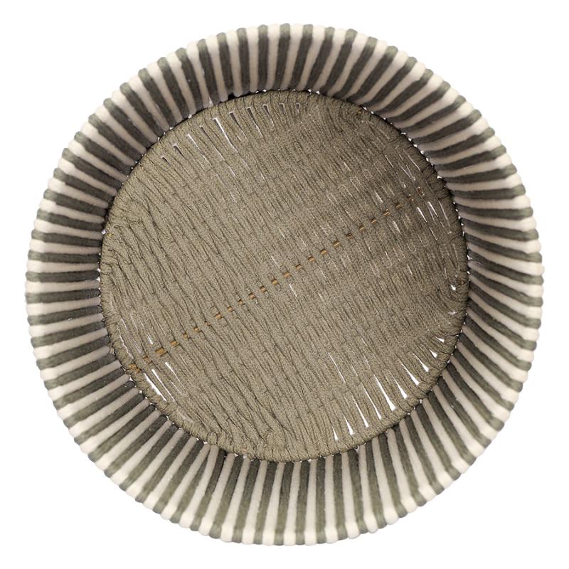 Корзина плетеная dholak grey из коллекции ethnic, размер m