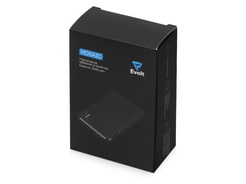 Внешний аккумулятор Mosaic, 5000 mAh