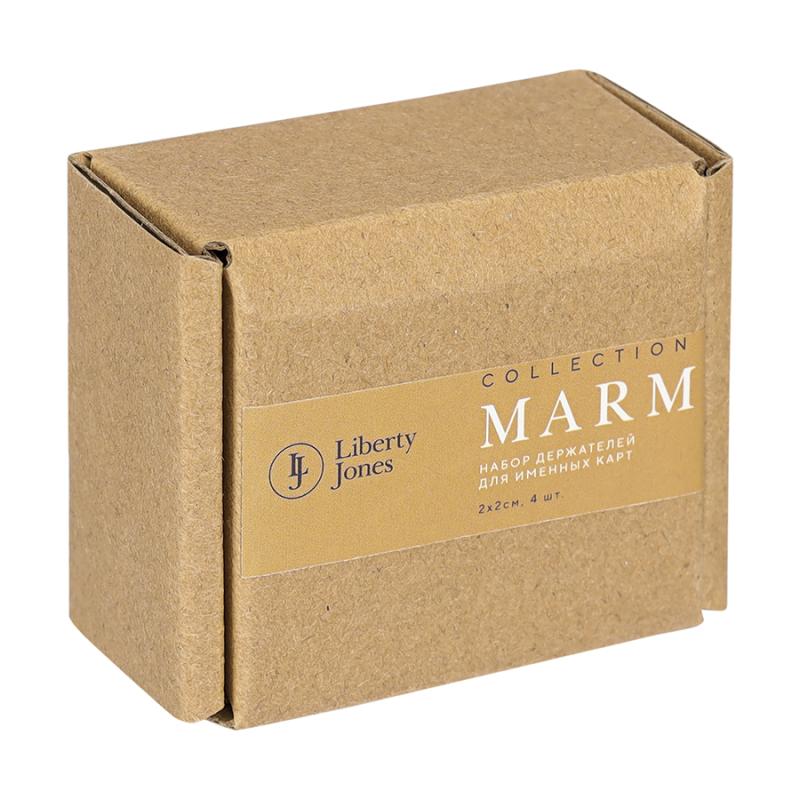 Набор держателей для именных карт marm, 4 шт.