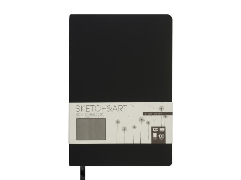 Скетчбук А5 Sketch & Art 100 г/м2, soft-touch