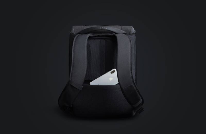 Рюкзак KORIN ClickPack X 45х32х15,5 см, с клапаном, черный