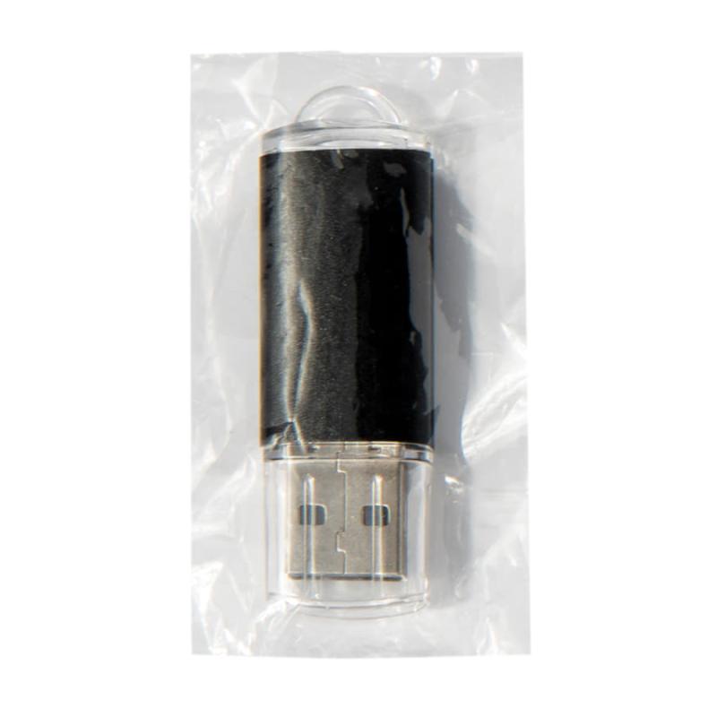 USB flash-карта ASSORTI (32Гб), зеленая, 5,8х1,7х0,8 см, металл