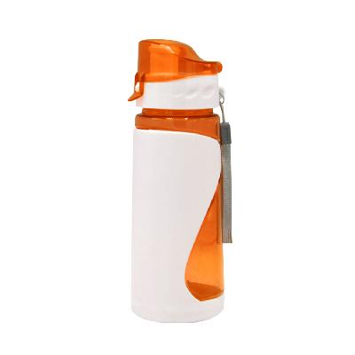 Спортивная бутылка для воды Атлетик, оранжевая-S