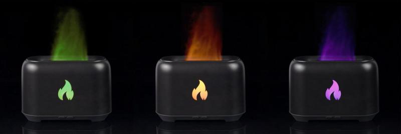 Увлажнитель-ароматизатор Fire Flick с имитацией пламени