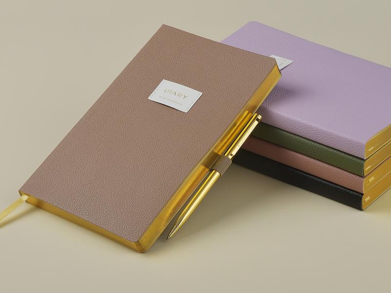 Ежедневник недатированный А5 Total beige