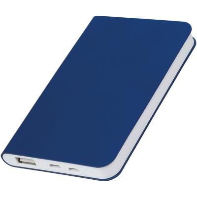 Универсальный аккумулятор "Silki" (5000mAh),зеленый, 7,5х12,1х1,1см, искусственная кожа,плас