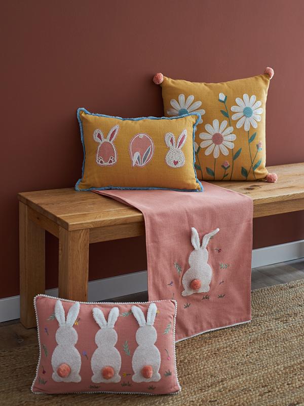 Подушка декоративная spring daisies из коллекции e essential, 45х45 см