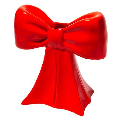 Ваза для цветов bow, 20 см