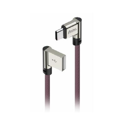 Кабель Partner USB 2.0 - USB Type-C угловой