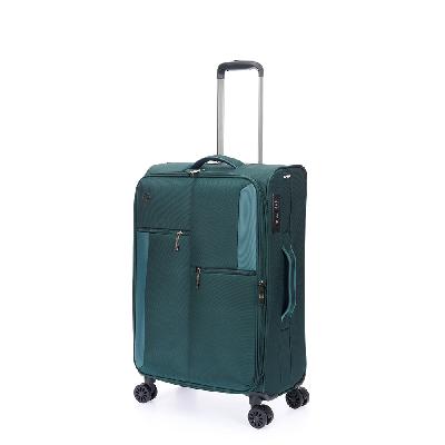 Чемодан TORBER Seyd, нейлон 600D, 43,5 х 25 х 68 см, 56 л