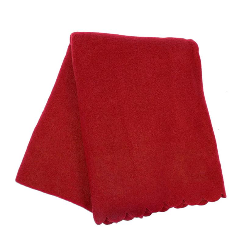 Плед PLAIN, зеленый, 100х140 см, флис 150 гр/м2