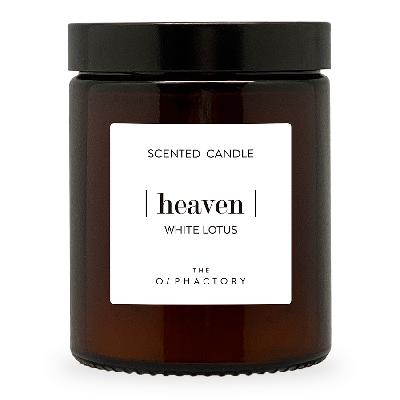 Свеча ароматическая the olphactory, heaven, white lotus, 30 ч