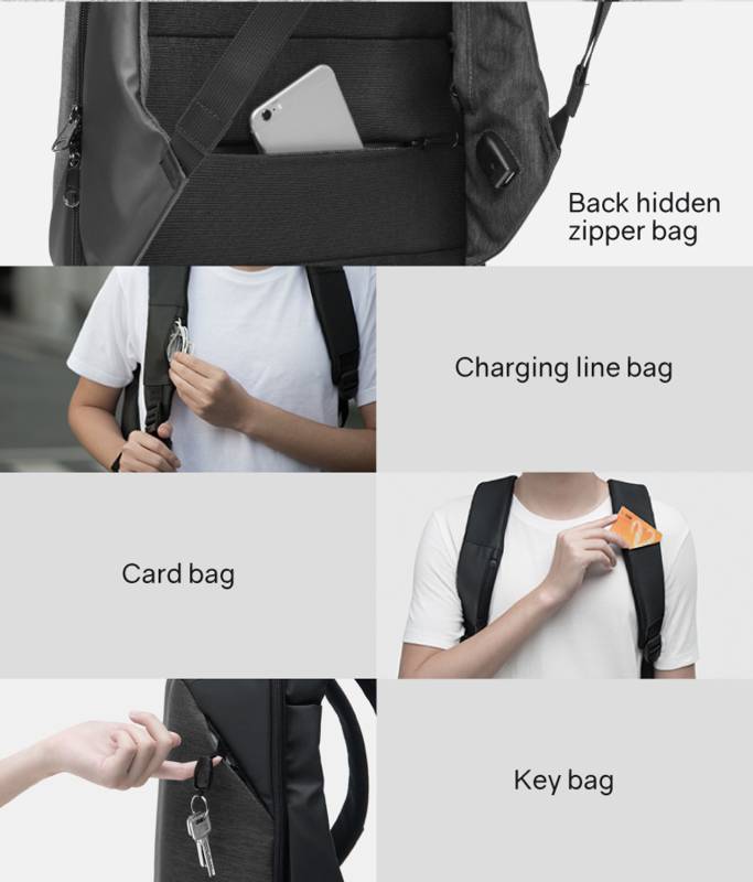 Рюкзак KORIN ClickPack 46х34х16 см, черный