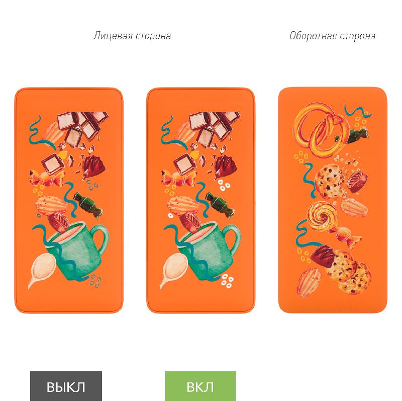 Внешний аккумулятор с подсветкой Анкор Плюс PD (Ancor PD Plus) 10000 mAh