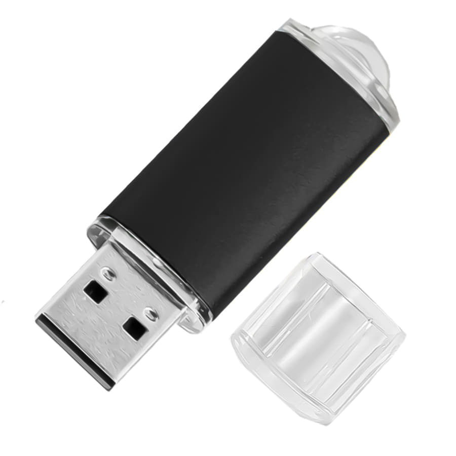 USB flash-карта ASSORTI (32Гб), зеленая, 5,8х1,7х0,8 см, металл