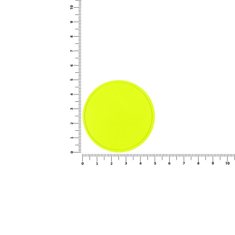 Лейбл из ПВХ Dzeta Round, L