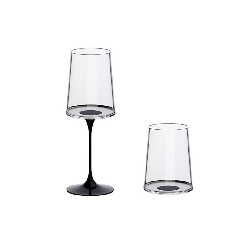 Хрустальный бокал для белого вина на магните Trebonn SplitGlass, 2 шт, 280 мл