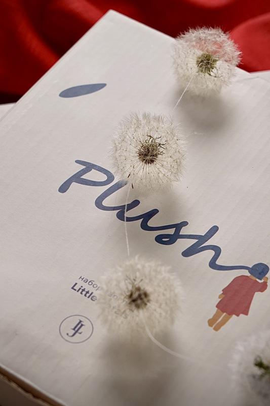 Набор тарелок plush, little petals, D21 см, 2 шт.