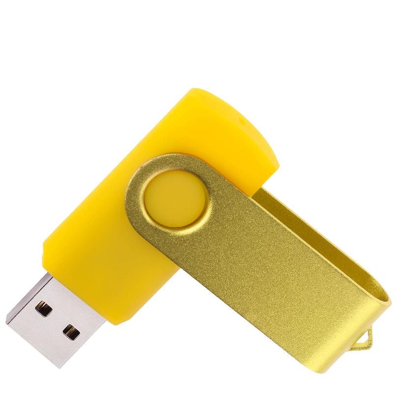 Флеш накопитель USB 2.0 Twister 8GB, пластик Софт Тачметалл