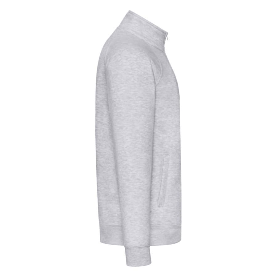 Толстовка "Sweat Jacket", серо-лиловый_S, 70% х/б, 30% п/э, 280 г/м2