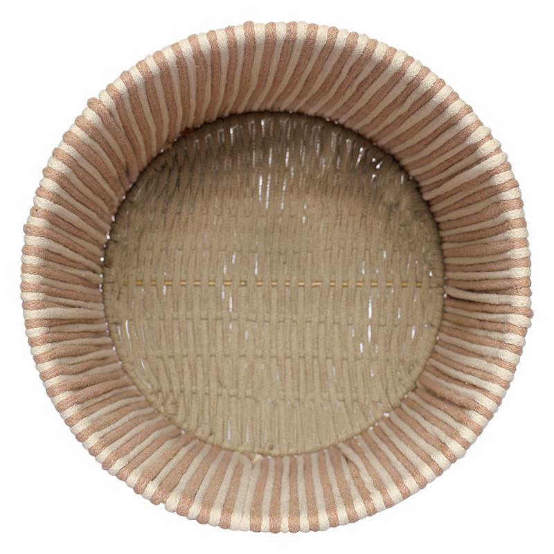 Корзина плетеная dholak beige из коллекции ethnic, размер m