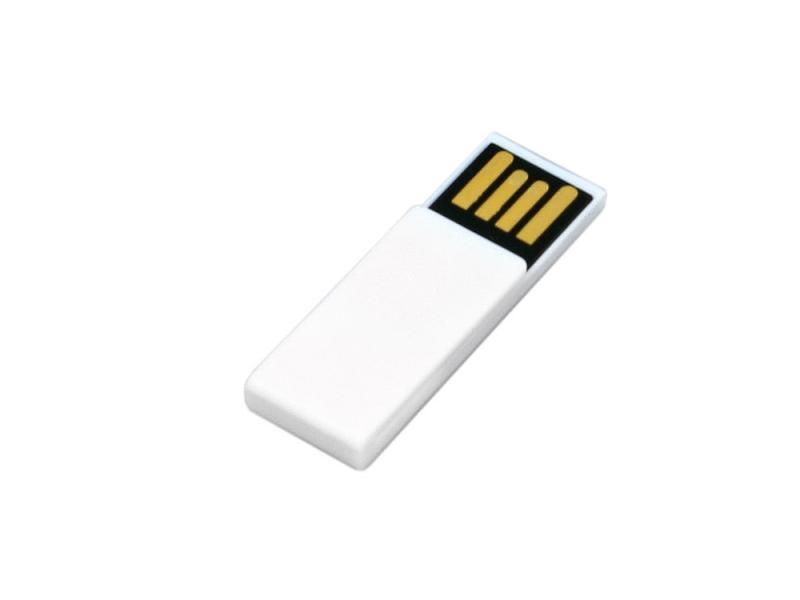 USB 2.0- флешка промо на 64 Гб в виде скрепки