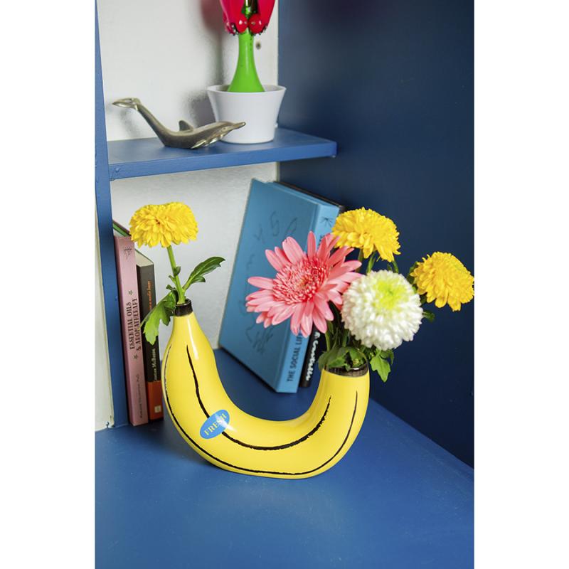 Ваза для цветов banana, 19 см