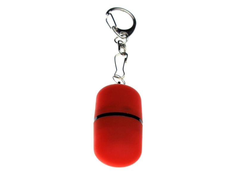 USB 2.0- флешка Goutte Soft-touch на 8 Гб каплевидной формы