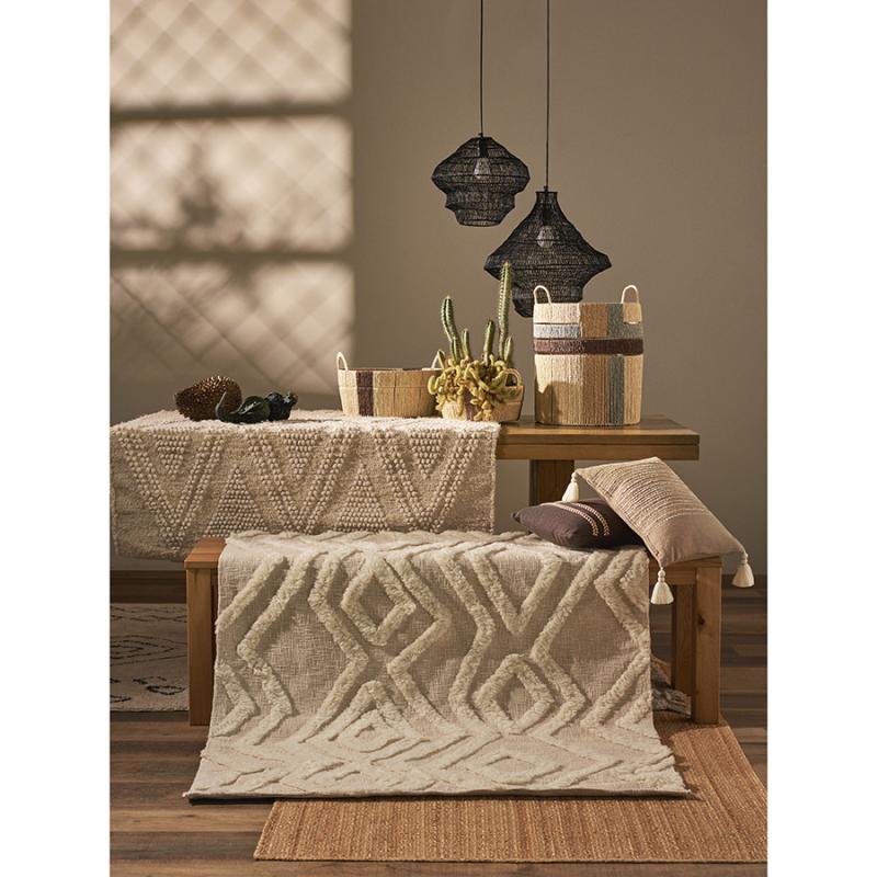 Ковер из джута баз из коллекции ethnic, 160х230см