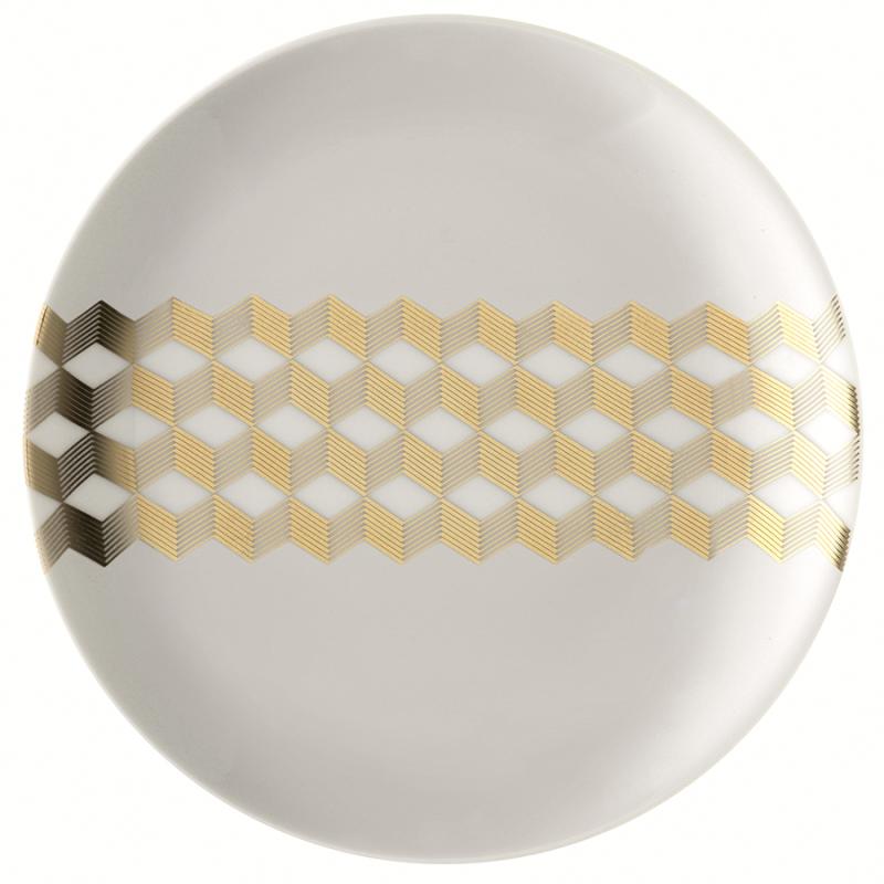 Набор блюдец signature, chevron, D16 см, 4 шт.