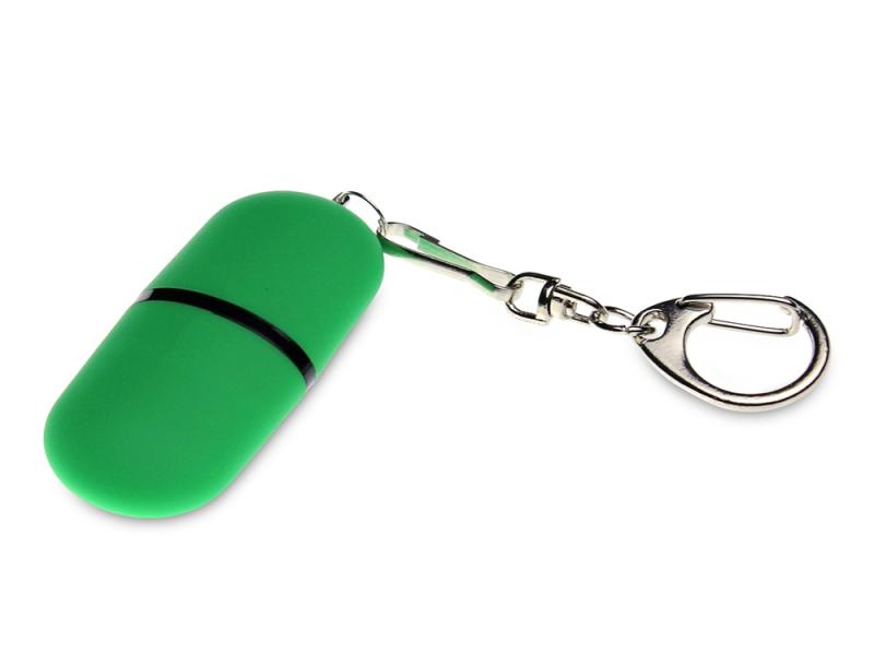 USB 2.0- флешка Goutte Soft-touch на 32 Гб каплевидной формы