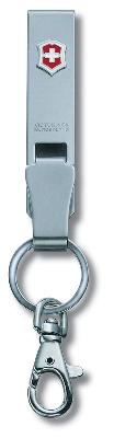 Подвеска на ремень VICTORINOX "Multiclip", с карабином и кольцом для ключей, металлическая