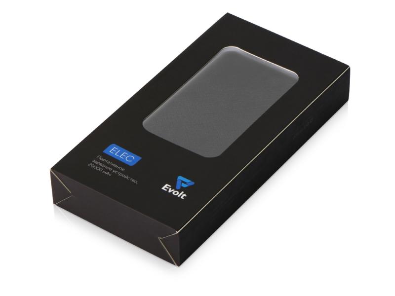 Внешний аккумулятор Elec, 20000 mAh
