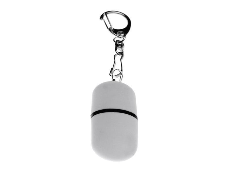 USB 2.0- флешка Goutte Soft-touch на 4 Гб каплевидной формы