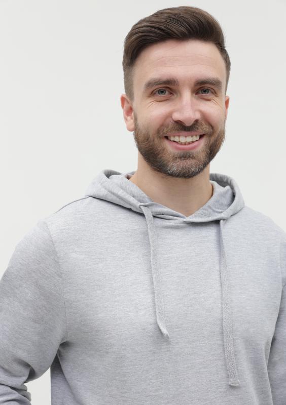 Худи унисекс STAN футер без начёса 260