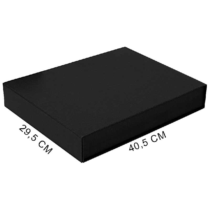 Подарочная коробка, размер 29,5x40,5x8 см, Solution Prestige Linen агнитным клапаном