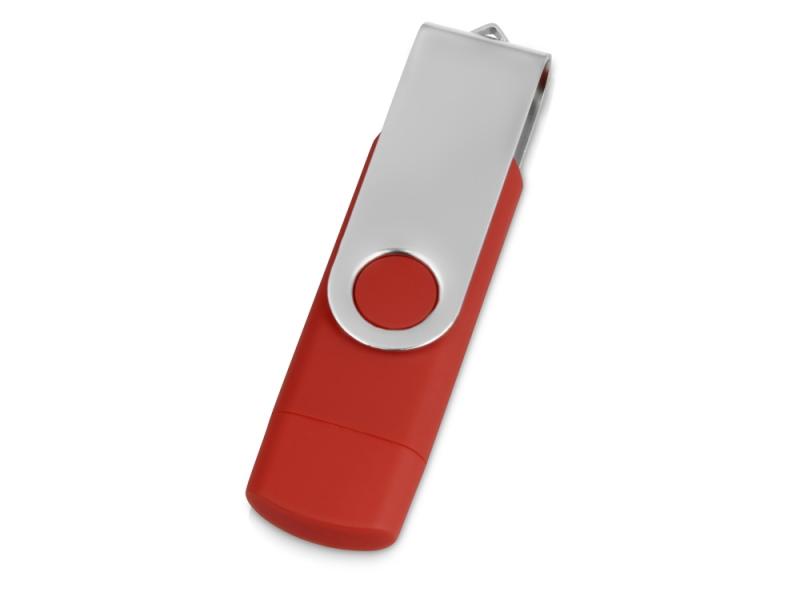 USB/micro USB-флешка на 16 Гб Квебек OTG