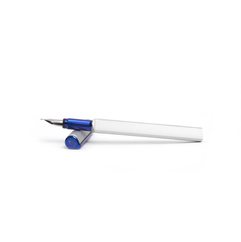 Перьевая ручка PININFARINA PF One SILVER /BLUE