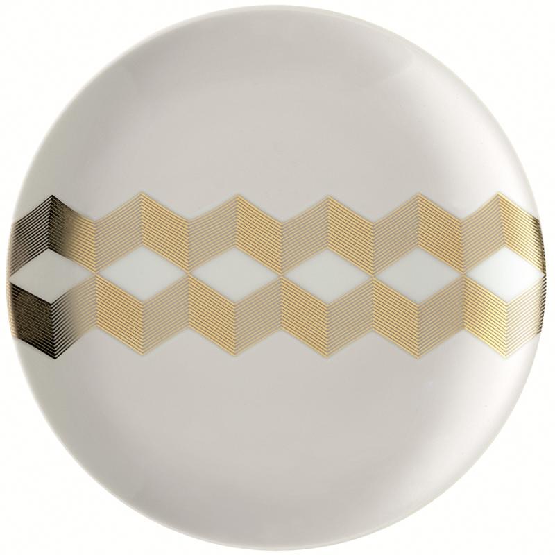 Набор блюдец signature, chevron, D16 см, 4 шт.
