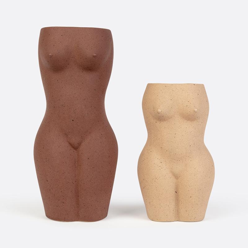 Ваза для цветов body, 23 см