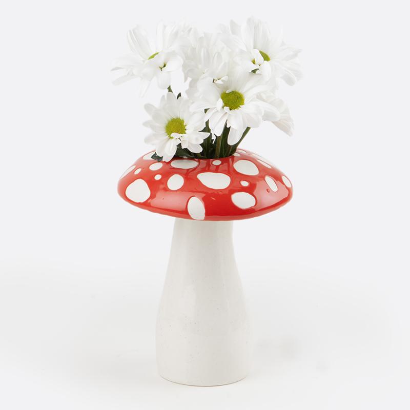 Ваза для цветов amanita, 19 см